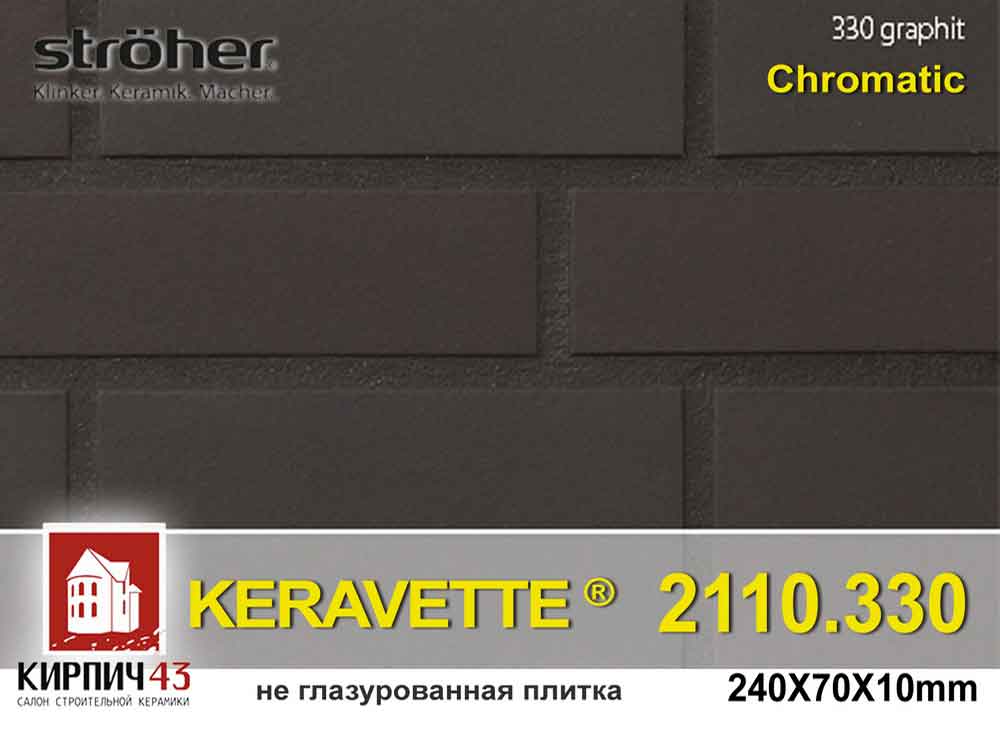 Stroher® Keravette® 2110.330 graphite