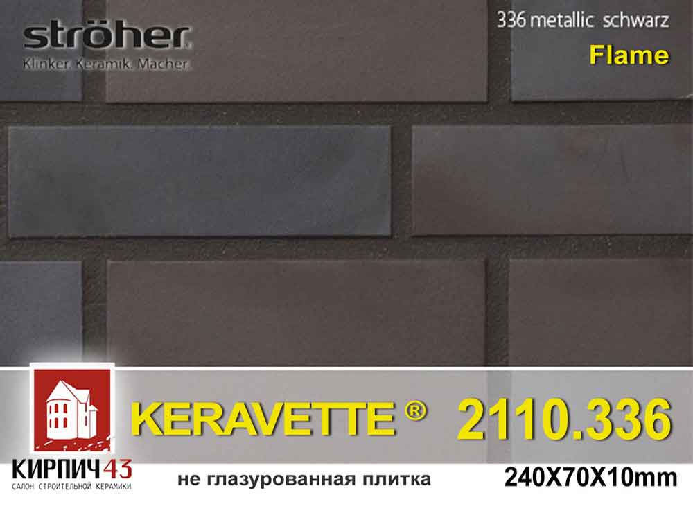 Stroher®  Keravette® 2110.336 metallic black