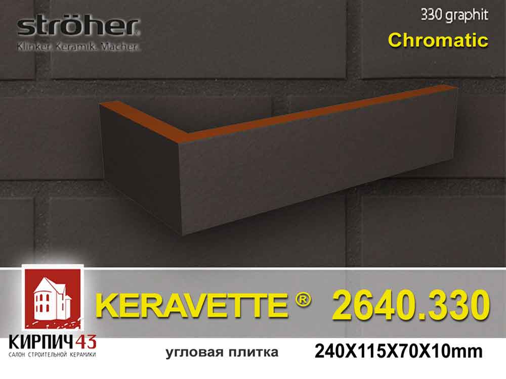 Stroher® Keravette® 2640.330 graphite