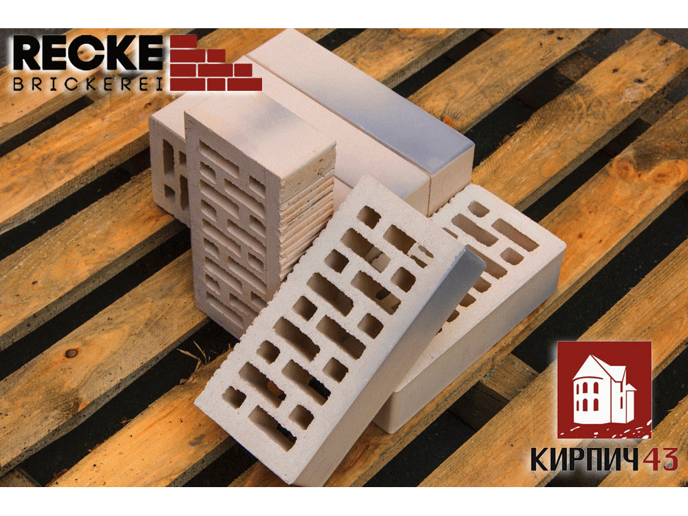  Кирпич RECKE 1НФ белый-флеш (1-41-00-0-00) 78.00  руб.