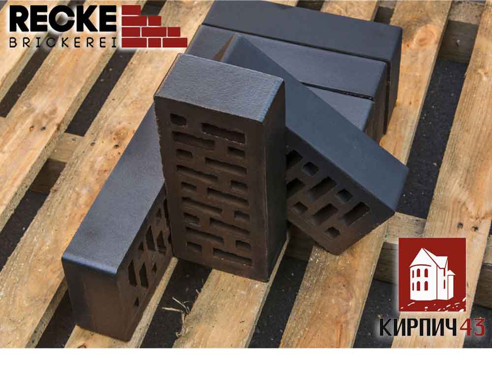  Кирпич RECKE 1НФ черный (5-32-00-0-00) 72.00  руб.